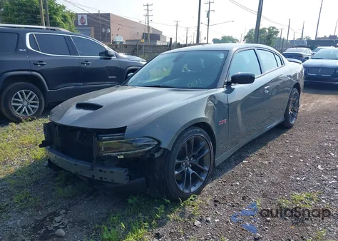 2023 Dodge Charger Scat Pack from USA, damaged, VIN 2C3CDXGJ4PH700171